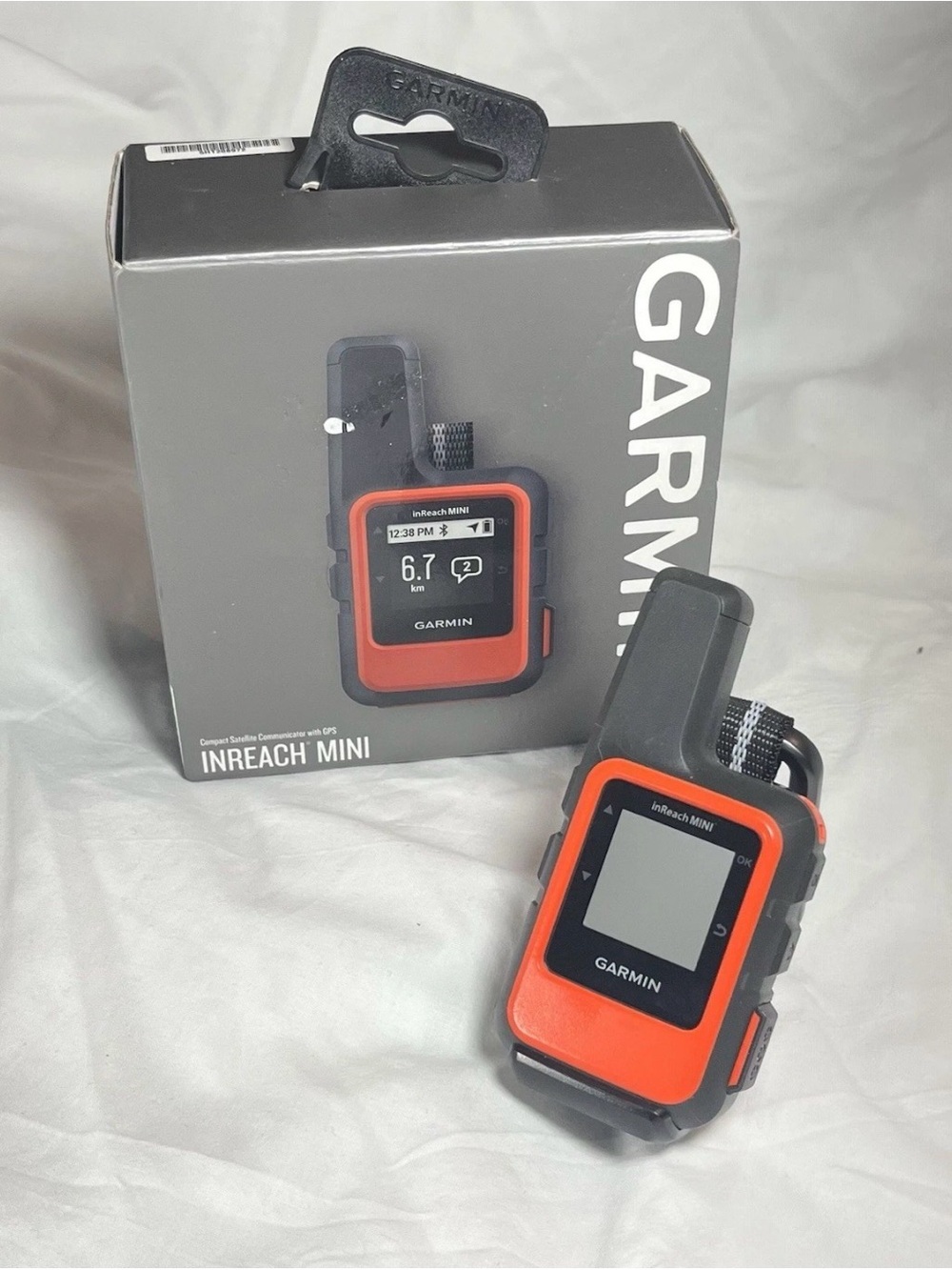 Garmin inReach Mini Satellite Communicator — Orange and Black
